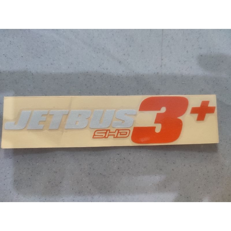 stiker jetbus 3+ shd