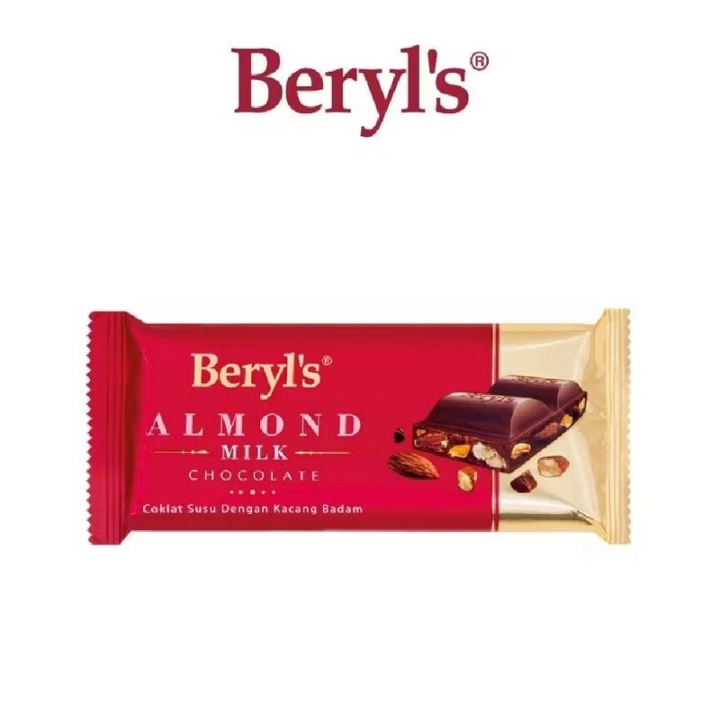 

Beryl's Almond Milk Chocolate 90g Malaysia