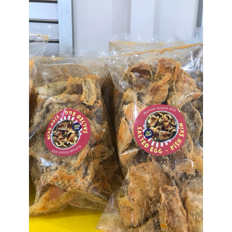 salted egg fish skin