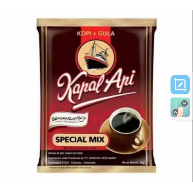 

kopi kapal api mix 23 gr persachet
