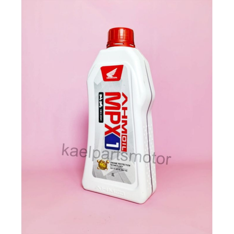 OLI MPX 1 AHM 1 LITER / 1000 ML OLI MESIN MOTOR HONDA MPX 1 LITER OLI MESIN MPX 1 1000 ML ORIGINAL