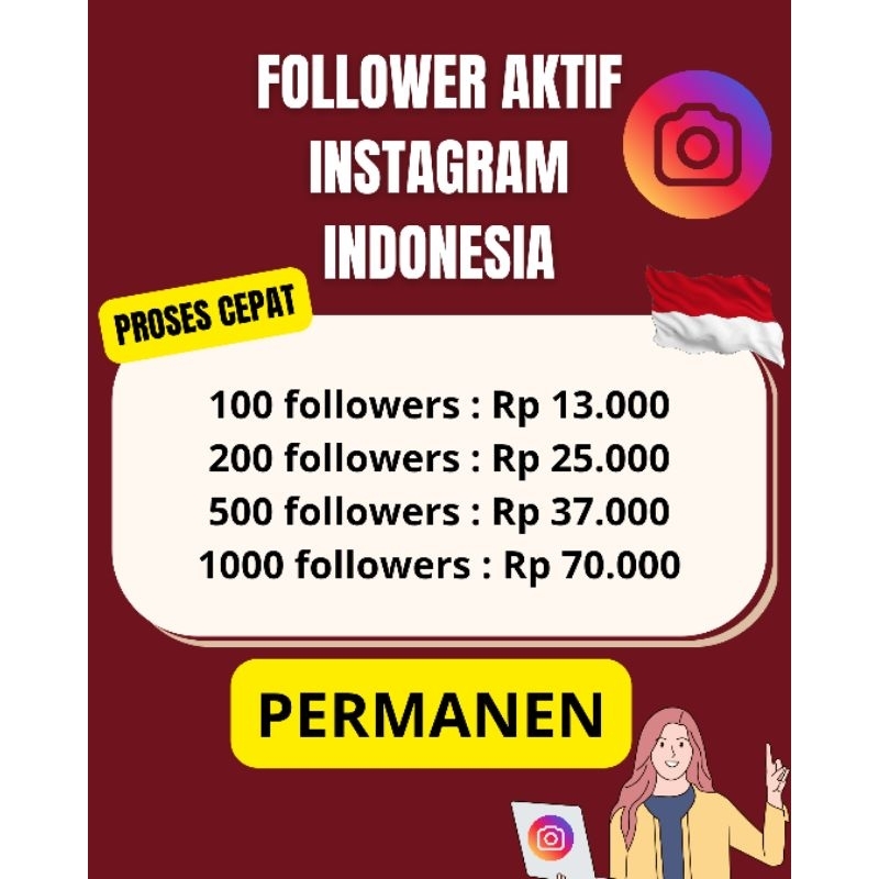 followers aktif instagram Indo