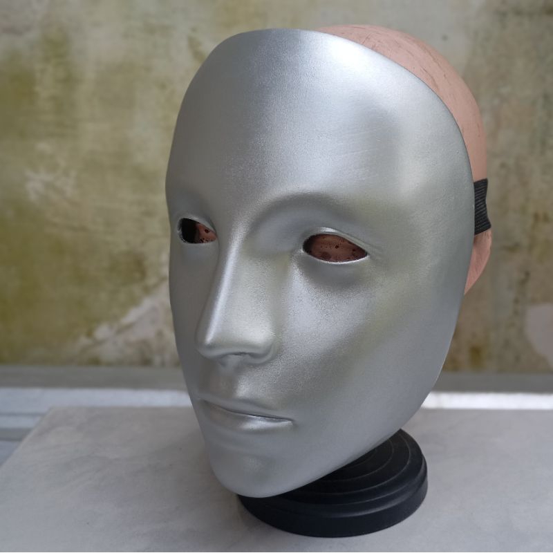 Topeng Pesta Wajah Muka Polos Custom Fiberglass Mask
