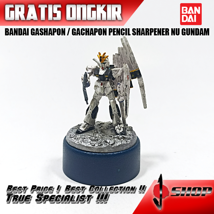 BANDAI GASHAPON / GACHAPON PENCIL SHARPENER NU GUNDAM GCPN291