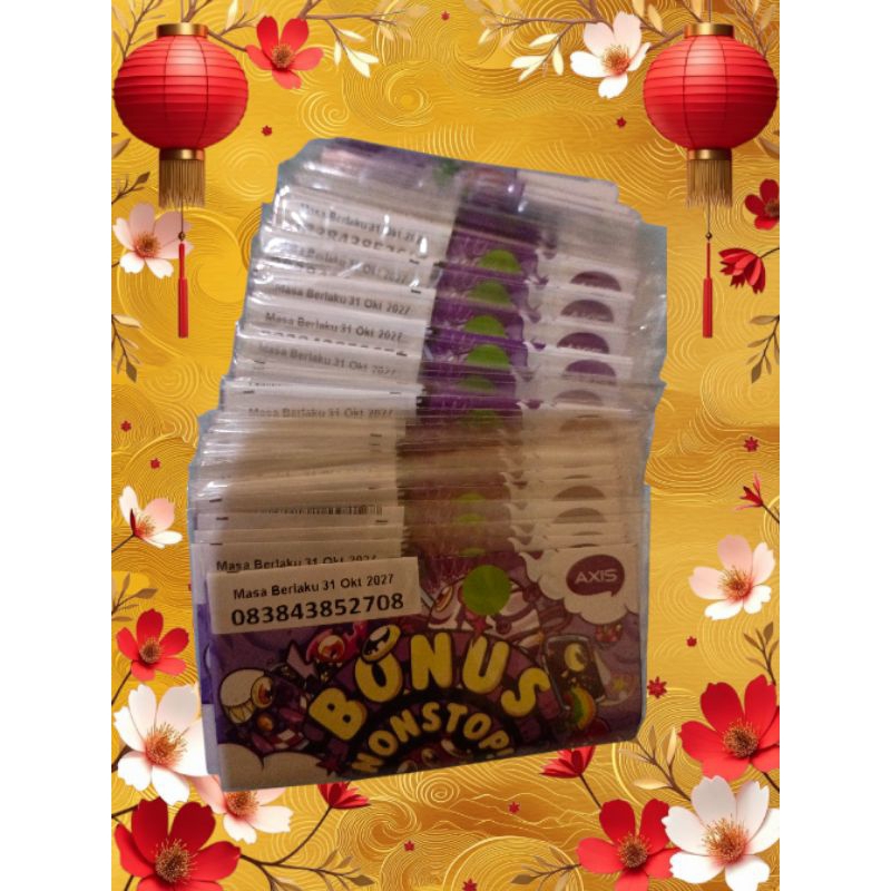 perdana acak AXIS isi kuota 10.5gb full 24jam