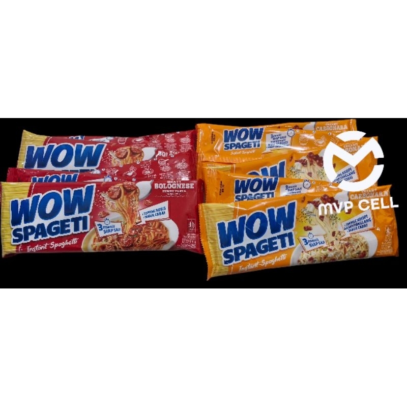 

Wow Spageti Instan , 3 menit Siap saji