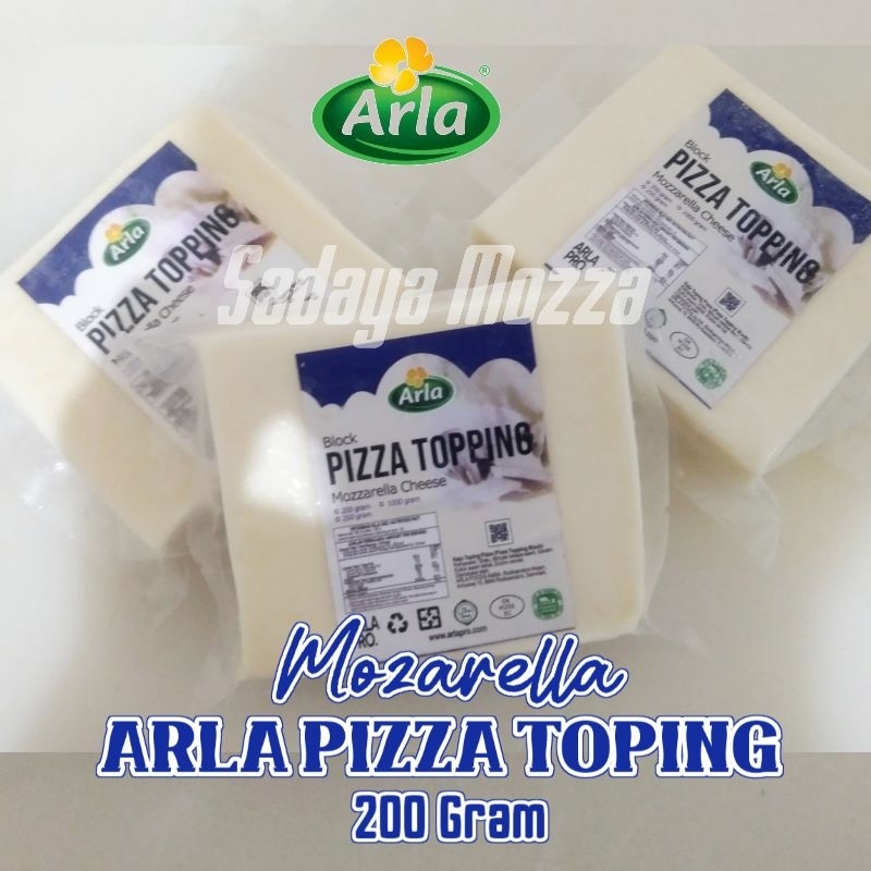 

Mozarella Arla Pizza Topping 200 Gram Murah & Strecy