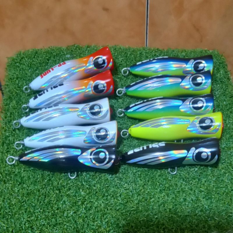 Mini Popper 10gr Handmade Bahan Kayu