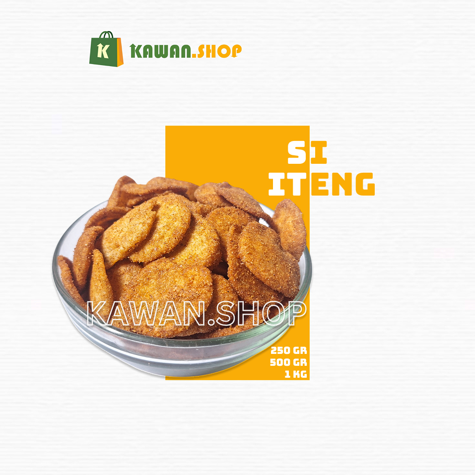 

Kripset Si Iteng Pedas - 500g