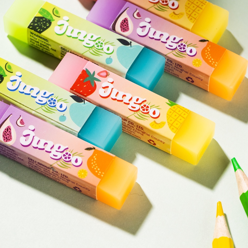 

PENGHAPUS PENSIL STIP WARNA LUCU DELI EH313 ERASER LUCU MURAH