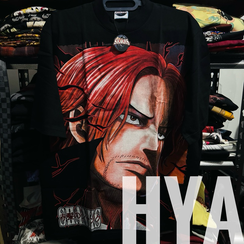 Shanks Bootleg T-shirt / Kaos One Piece Shanks