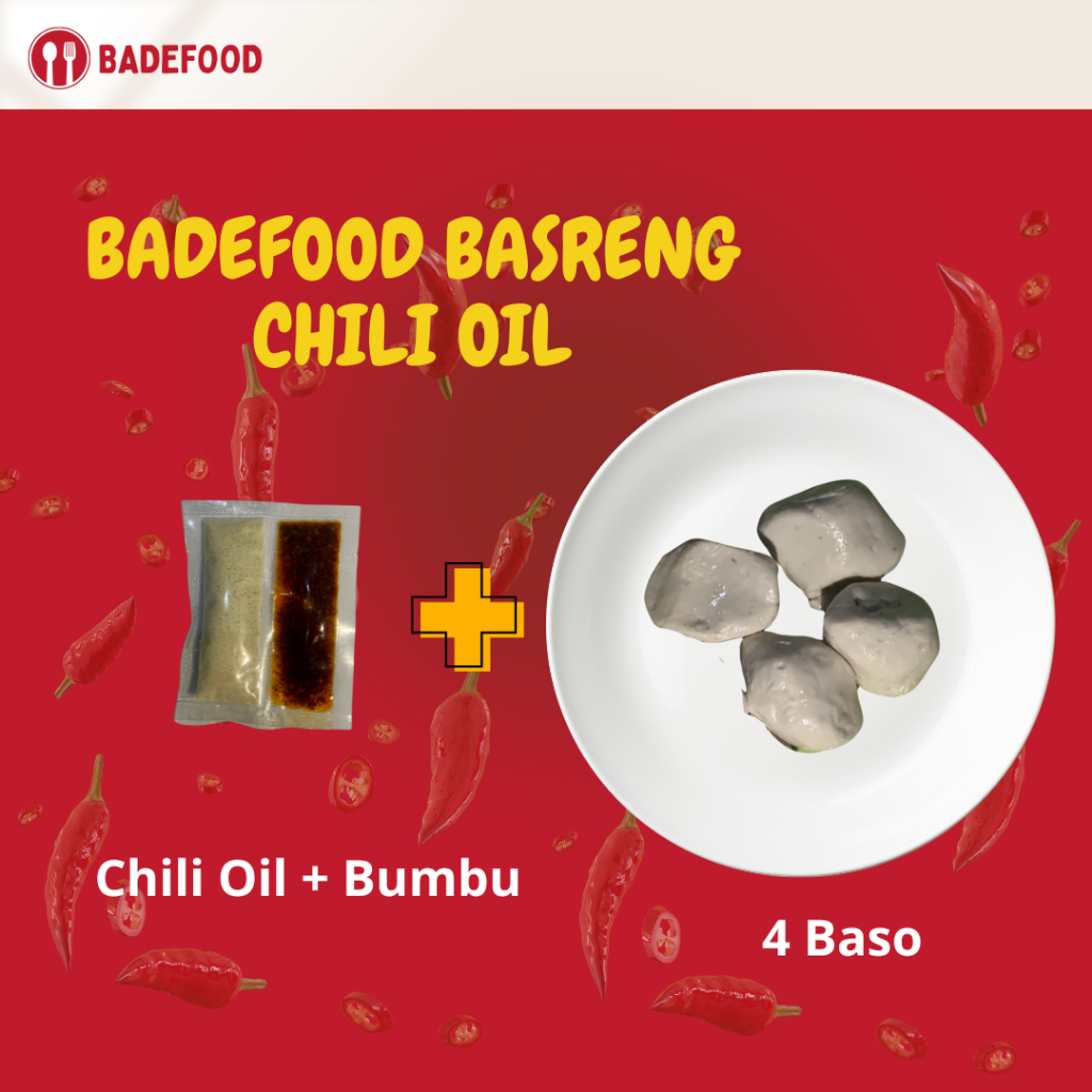 

BADEFOOD Basreng Chili Oil + Bumbu