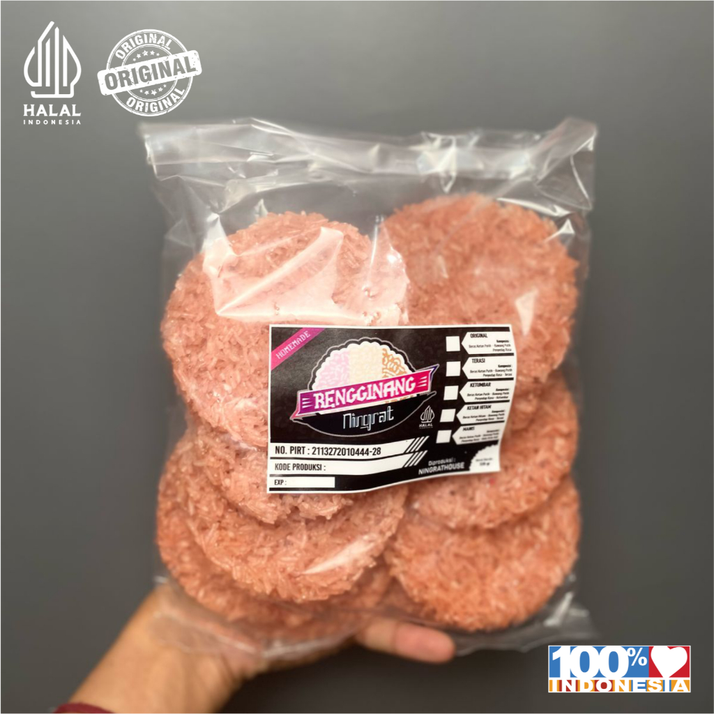 

Rengginang Mentah Original Besar 350gram, Ibu.Ningsih Tinggal Goreng