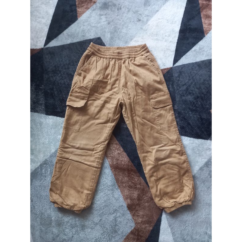 Celana Cargo Anak Tebal/original second