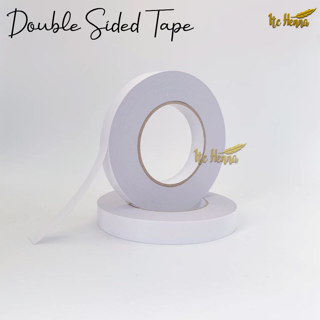 

Double Tape 1/2 " Inch I-noki/ Double Tape 12 mm X 12 Meter