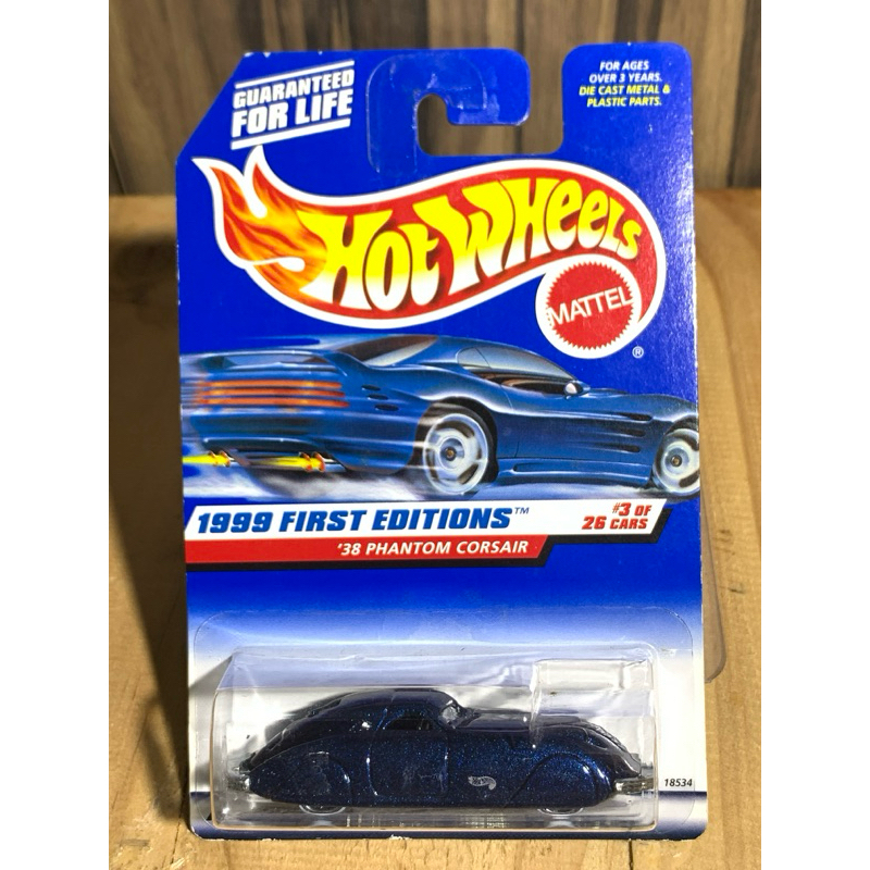 Hot Wheels '38 Phantom Corsair 1999 First Editions