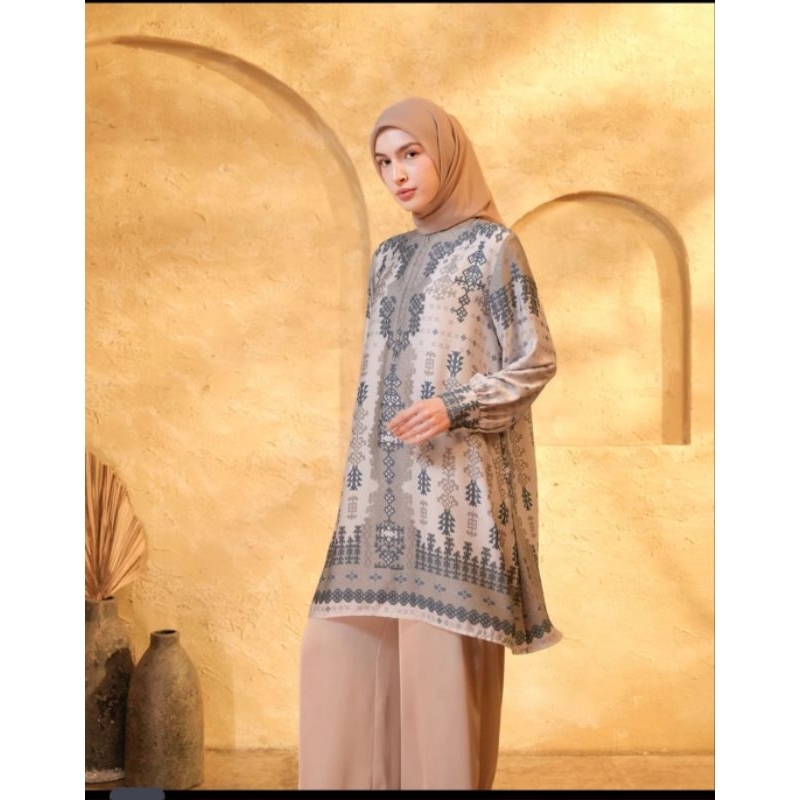 Lunara Tunic Heaven Lights Lunara Tunik Azure