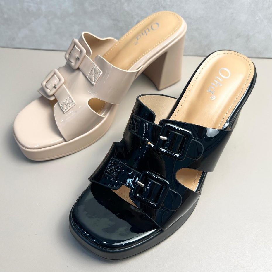 Otha Shoes H1176 OWK - Sepatu Heels Wanita Tinggi Hak 7 cm