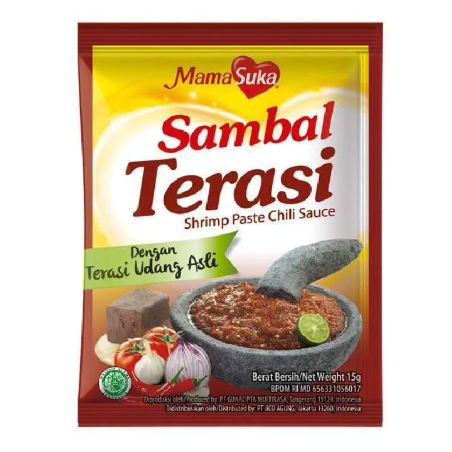 

Mamasuka sambal terasi 15gr