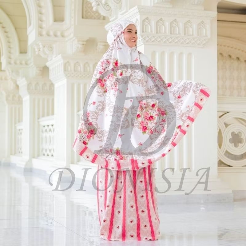 mukena luxury Lc anak tanggung