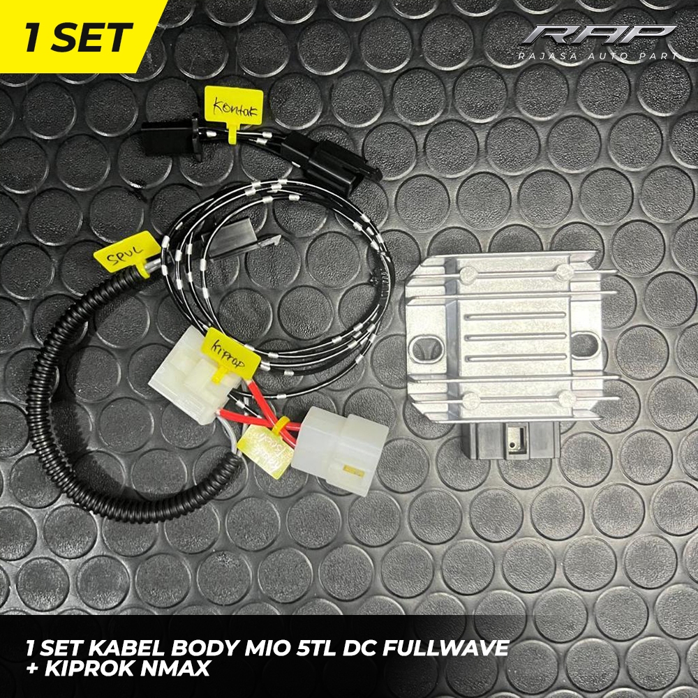 KABEL BODI MIO 5TL DC FULWAVE MIO KABEL PENGISIAN KIPROK NMAX/KABEL BODY FULL WAVE CARBON YAMAHA MIO