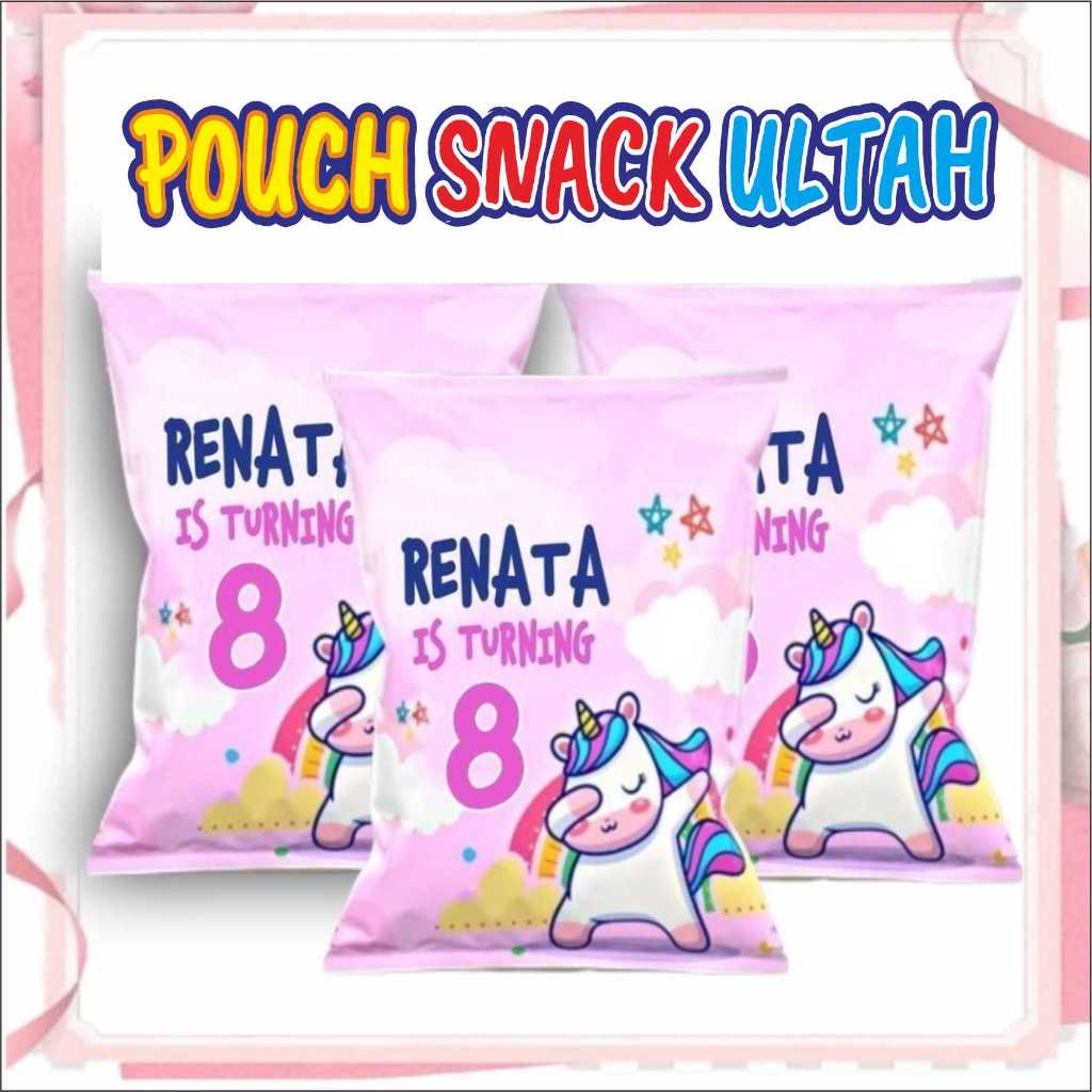 

POUCH SNACK ULTAH - Pouch snack Pouch snack ultah Pouch giant sncak printing