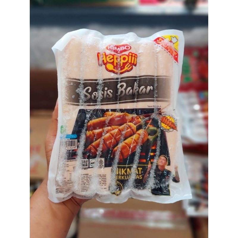 

KIMBO HEPPII SOSIS BAKAR 500GR - SOSIS FROZEN FOOD