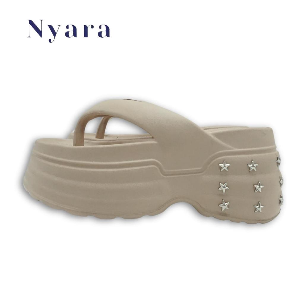 Sandal wanita Terbaru/Sandal Empuk/Sandal Murah/Sandal wanita nyaman di pakai/Sandal jepit tinggi