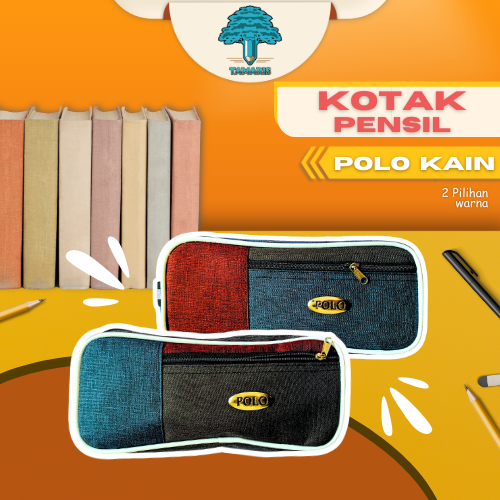 

TEMPAT PENSIL POLO KAIN 2 pilihan warna