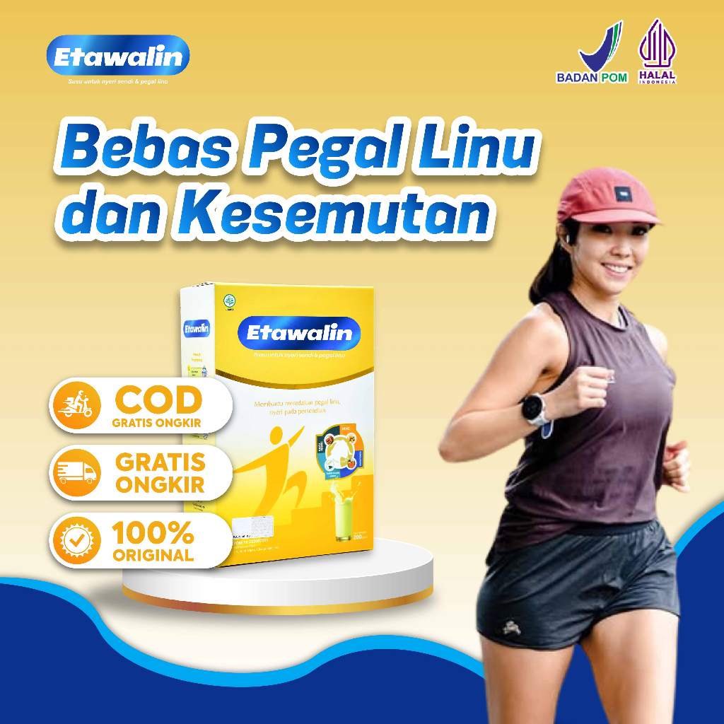

Susu Kambing Etawa Etawalin Bubuk Original Bantu Masalah Tulang Nyeri Sendi Asam Urat Osteoporosis