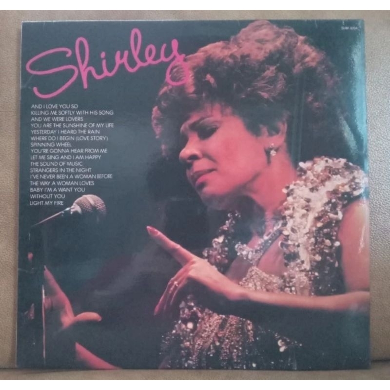 Vinyl Piringan Hitam 12 inch Shirley Bassey - Shirley