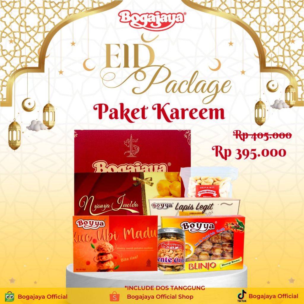 

PAKET OLEH OLEH SURABAYA / PAKET HARI RAYA / PAKET KAREEM BOGAJAYA ISI 6PC