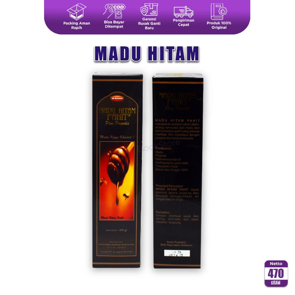 

Madu Pahit Ar Rohmah | Madu Hitam Obat Herbal Diabetes, Asam Urat, Kolestrol, Rematik, Asam Lambung