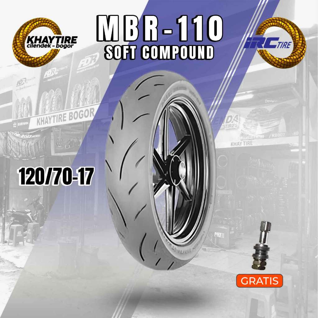 Ban Motor Sport Mx King IRC MBR Soft Compound 120/70 Ring 17 Tubeless