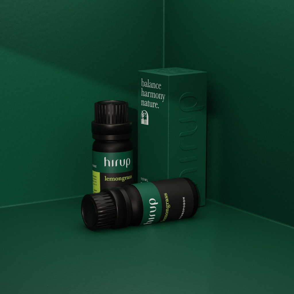 HIRUP 100% Essential OIl | LEMONGRASS | Sereh