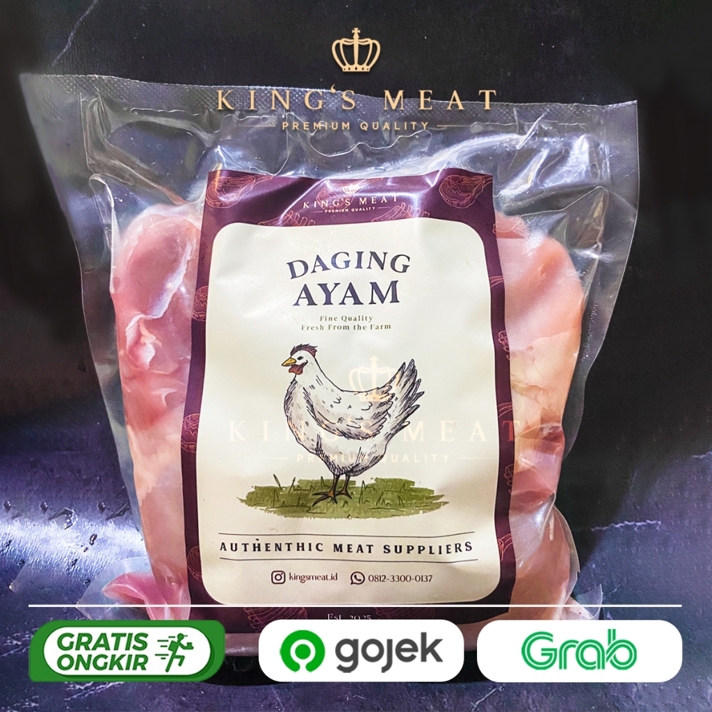 

PAHA AYAM FILLET 1KG / PAHA AYAM / DAGING AYAM (Tanpa Kulit)