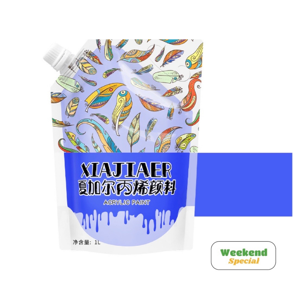 

CAT AKRILIK LUKIS CAT ACRYLIC IMPORT 1 LITER BERKUALITAS CAT AIR