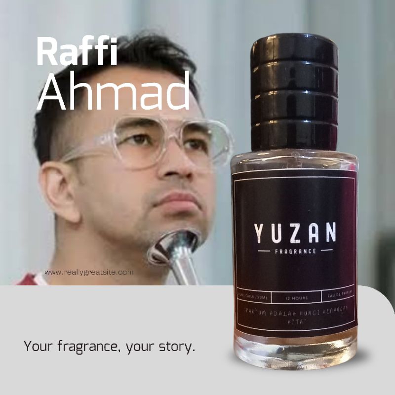 Parfum inspired artis Raffi Ahmad Nagita Slavina Olla Ramlan| YUZAN | Parfum uniseks