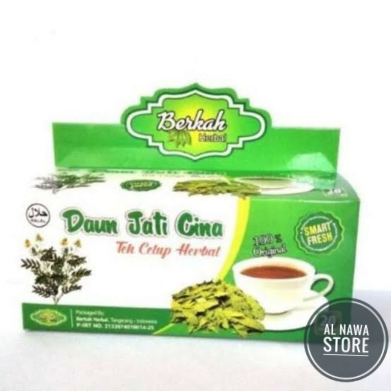 

Teh Jati Cina Berkah Herbal Teh Celup Pelangsing Badan Langsing Tubuh Susut Lemak Diet Slim