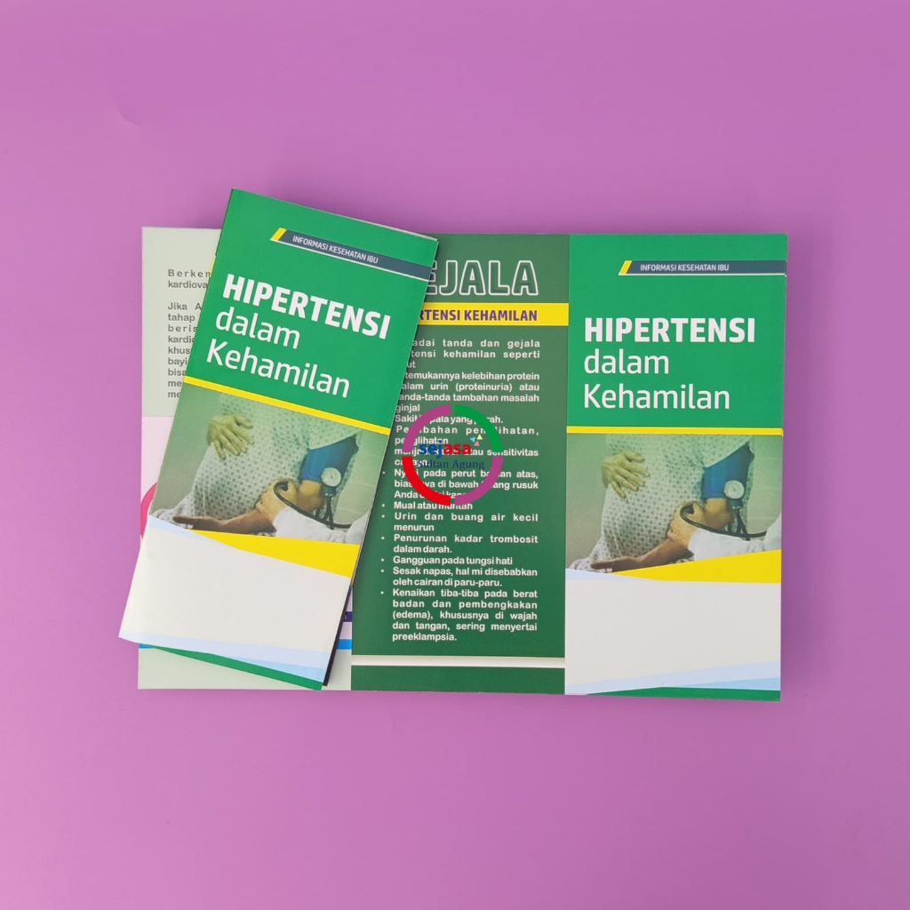 Leaflet Hipertensi Dalam Kehamilan | Gejala Hipertensi | Preeklamsia