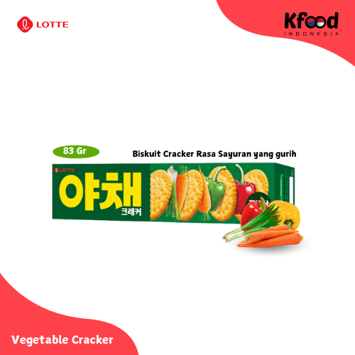 

Kfoodind - Lotte Vegetable Cracker 83gr