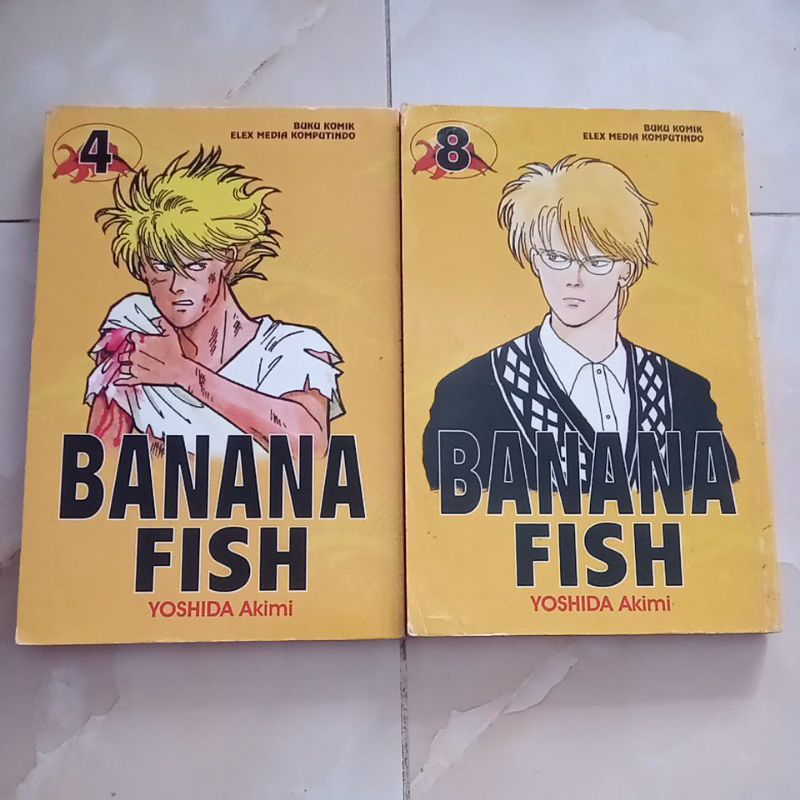 komik banana fish 4&8 set