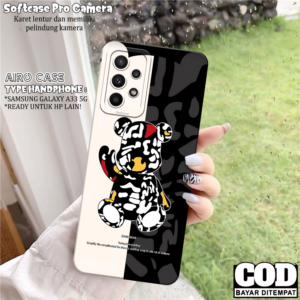 Case Samsung Galaxy A33 5G Fashion Case KARTUN Softcase Samsung Galaxy A33 5G Case Pro Camera Casing