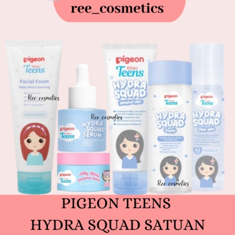 PIGEON TEENS Hydra Squad Series | Skincare Anak SD untuk Kulit Kering