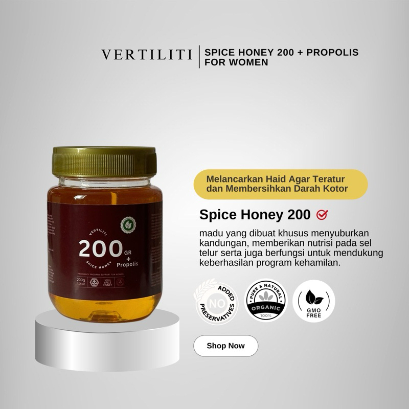 

Spice Honey 200 + Propolis Vertiliti