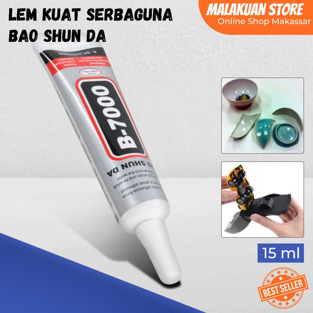 

Lem Kuat Serbaguna Anti Korosi Dan Tahan Lama BAO SHUN DA Power Glue Strong Adhesive 15ml