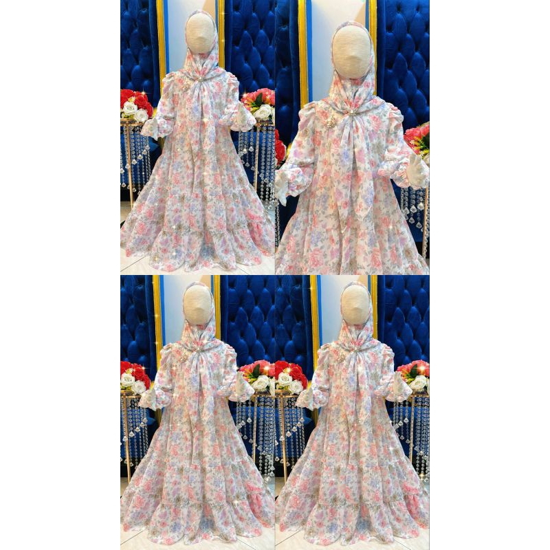 GAMIS ANAK SENDU LUXURY KIDS SERIES SET SYARI ORIGINAL MAUMA KIDS