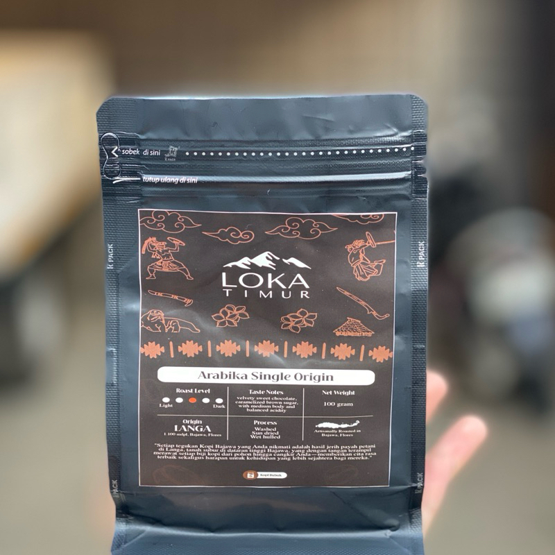 

[KOPI BUBUK SIAP SEDUH 100 GRAM - LOKA TIMUR ARABIKA BAJAWA]