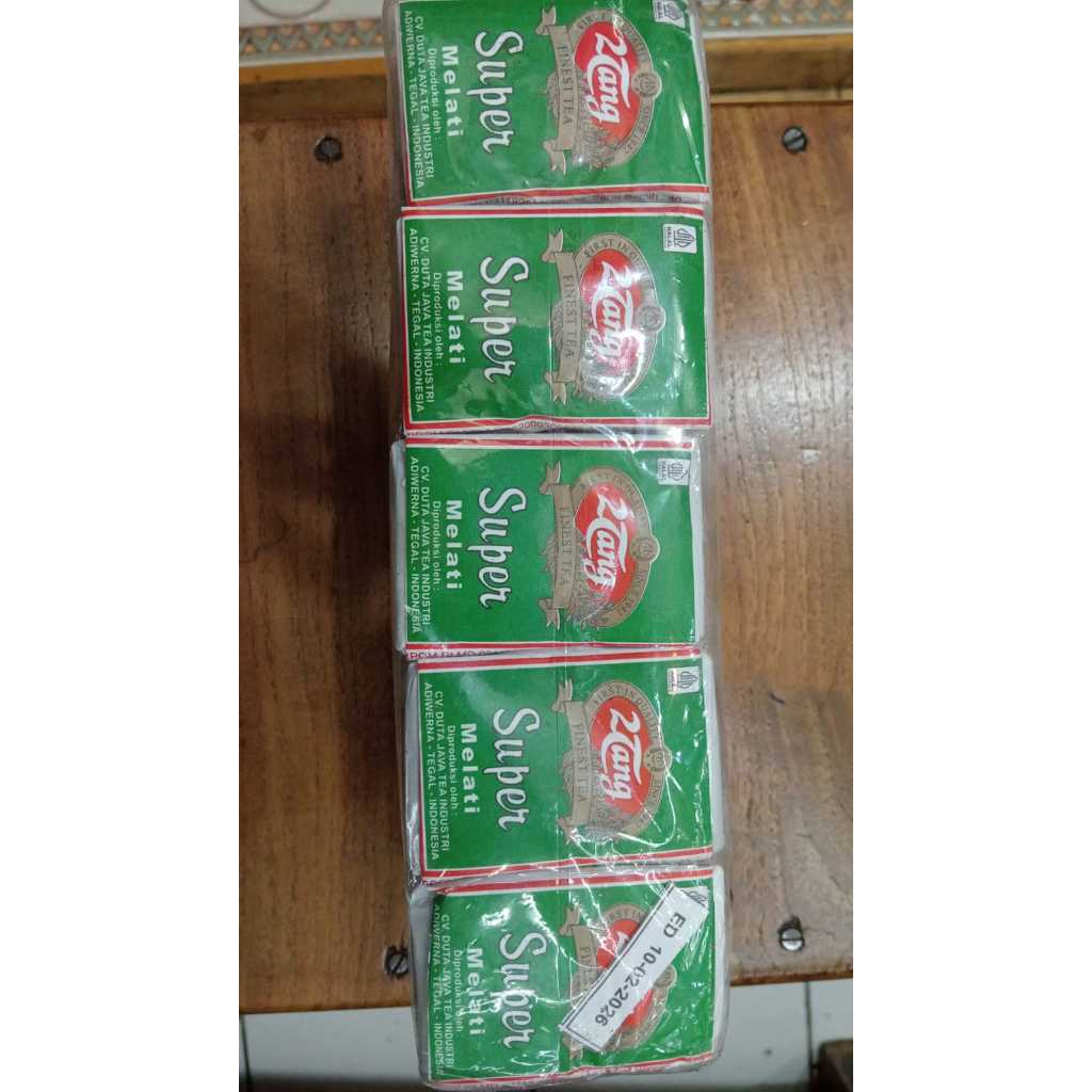 

2 Tang Finest Tea Super Melati 10x40 Gr