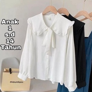 KODE P1I Deloise Blouse Anak Baju Atasan Anak Perempuan Umur 1 Sampai 14 Tahun 1 2 3 4 5 6 m7 8 9 1 